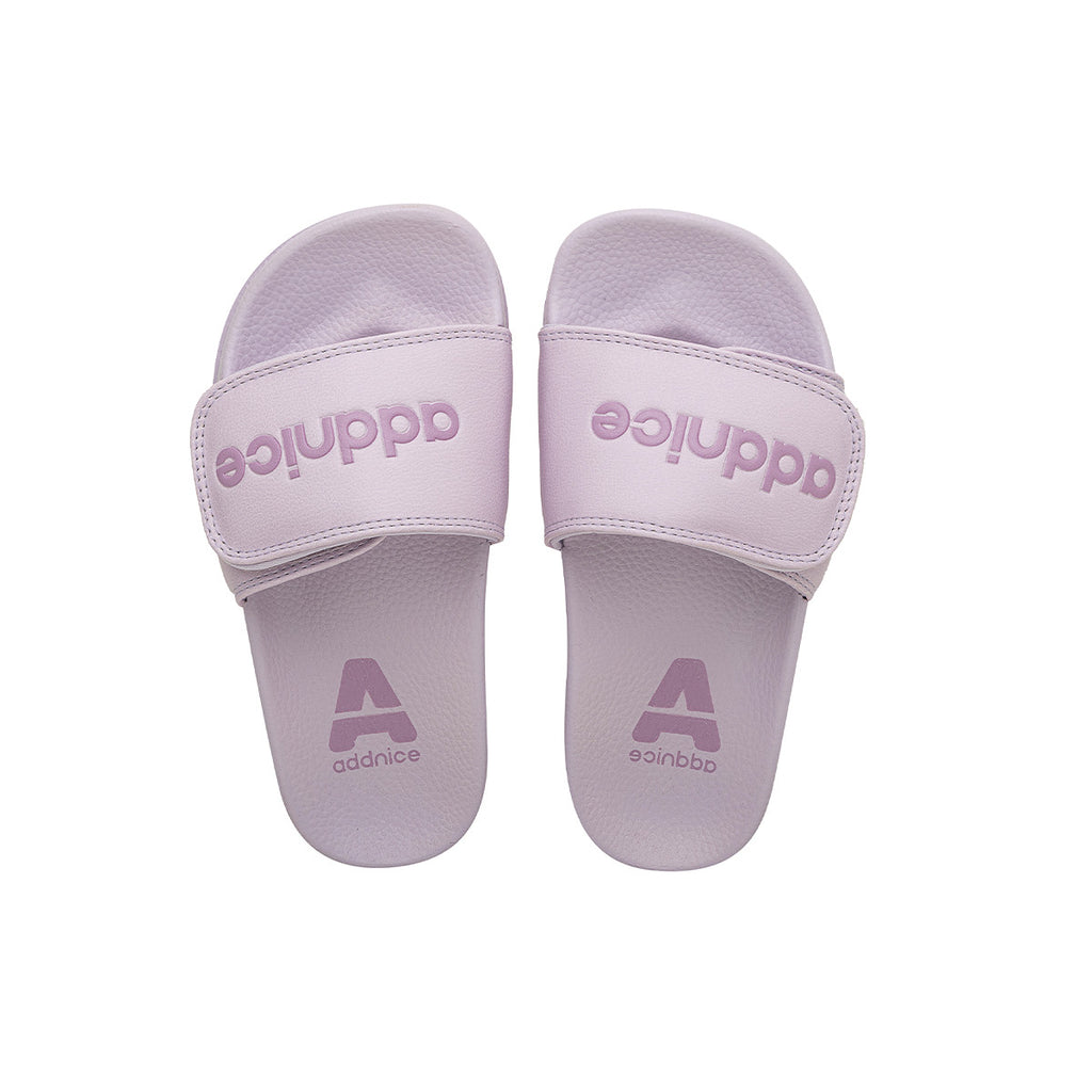 Ojotas Addnice Positano Con Velcro Niña Rosa