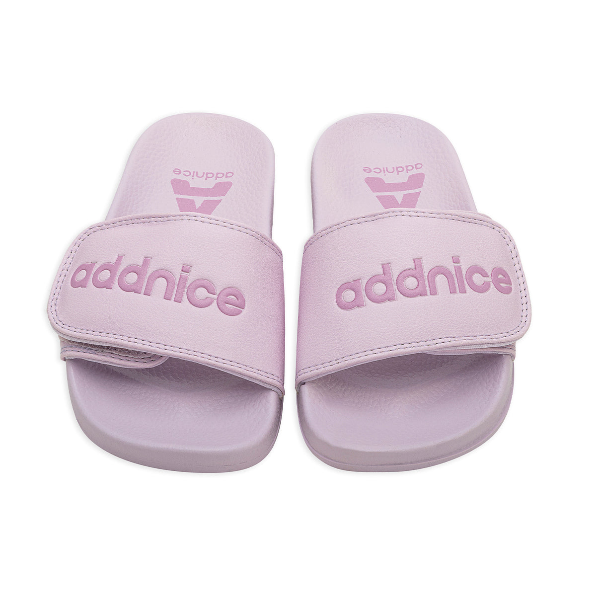 Ojotas Addnice Positano Con Velcro Niña Rosa