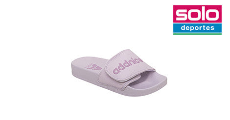 Ojotas Addnice Positano Con Velcro Niña Rosa