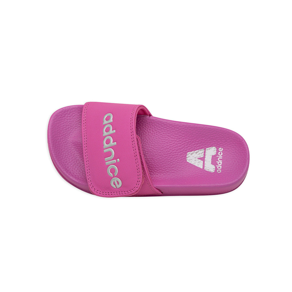 Ojotas Addnice Positano Con Velcro Niña Rosa