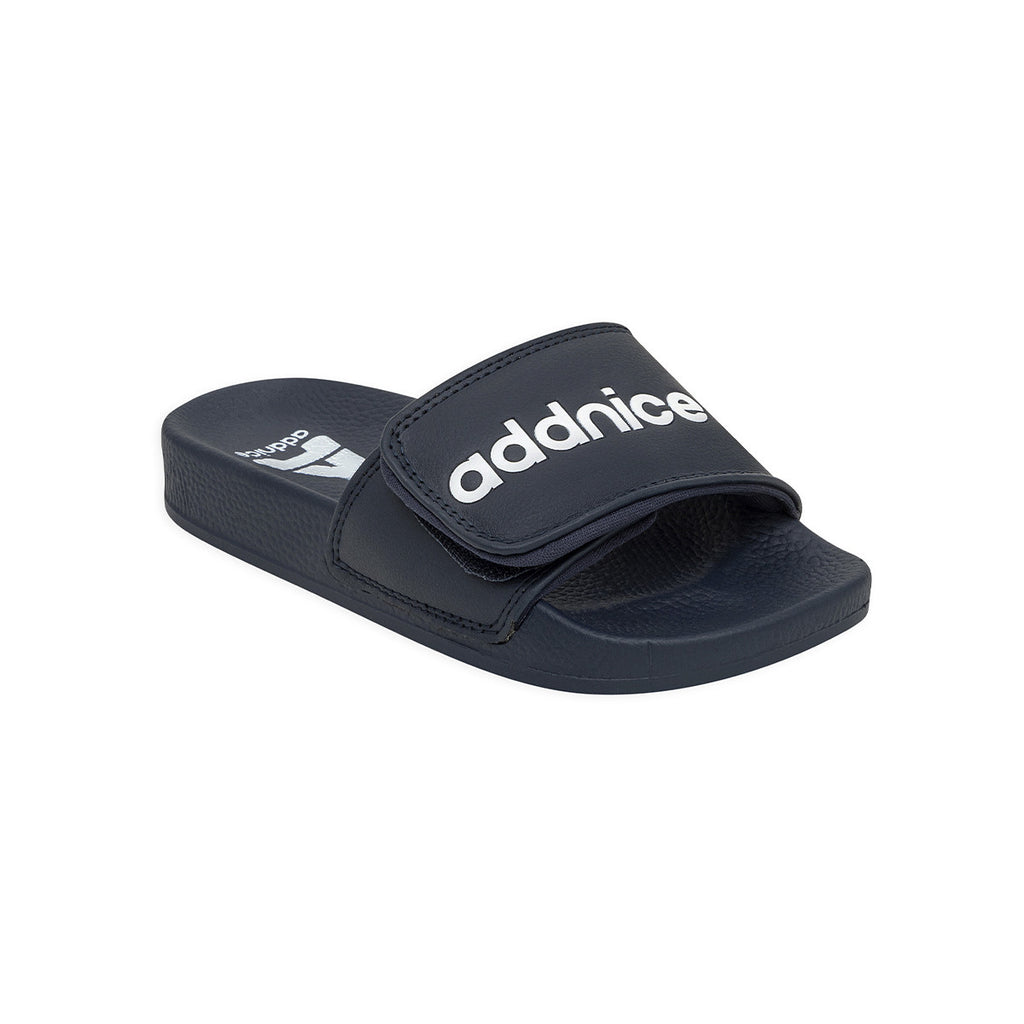 Ojotas Addnice Positano Con Velcro Niño Niña Azul