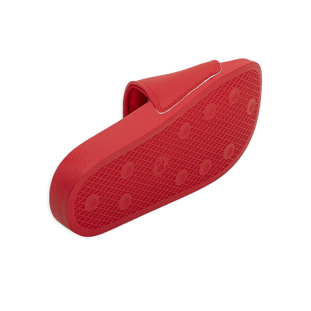 Ojotas Addnice Positano Con Velcro Niño Niña Rojo