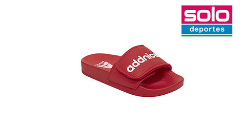 Ojotas Addnice Positano Con Velcro Niño Niña Rojo