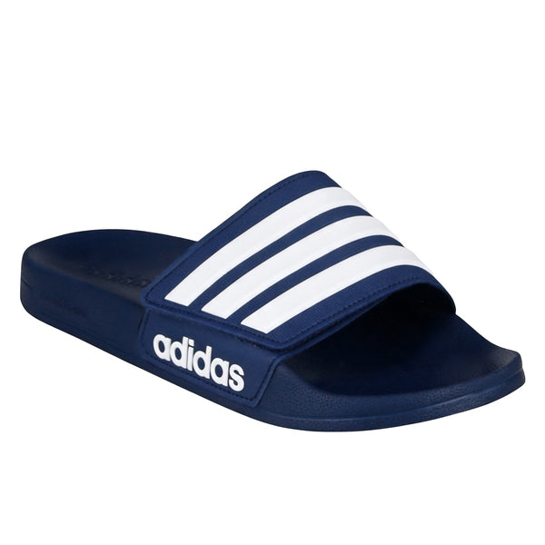 Ojotas Adidas Adilette Shower Velcro Unisex Azul