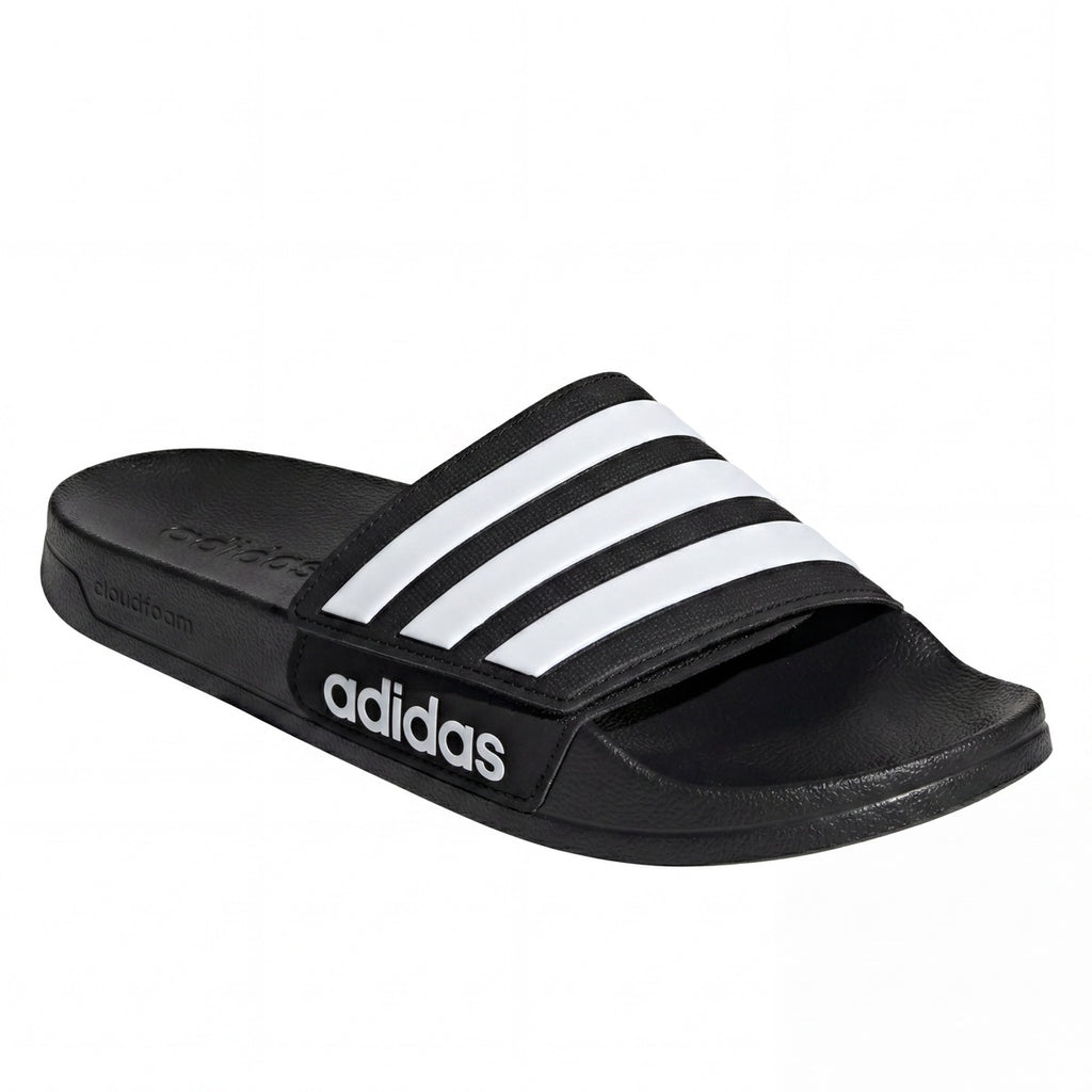 Ojotas Adidas Adilette Shower Velcro Unisex Negra