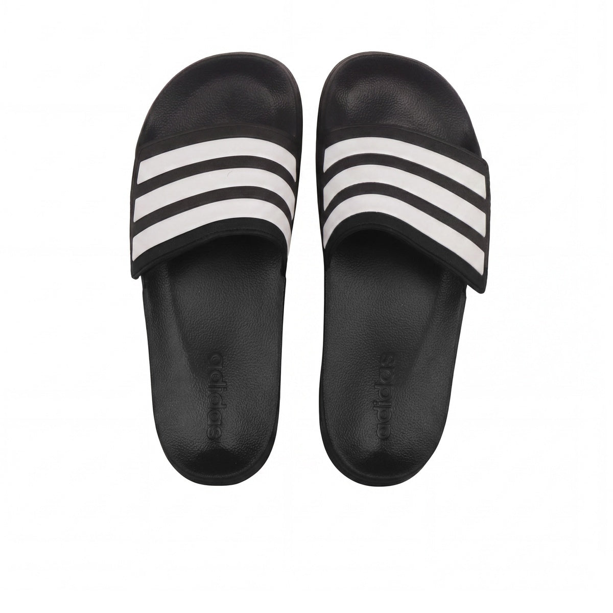 Ojotas Adidas Adilette Shower Velcro Unisex Negra