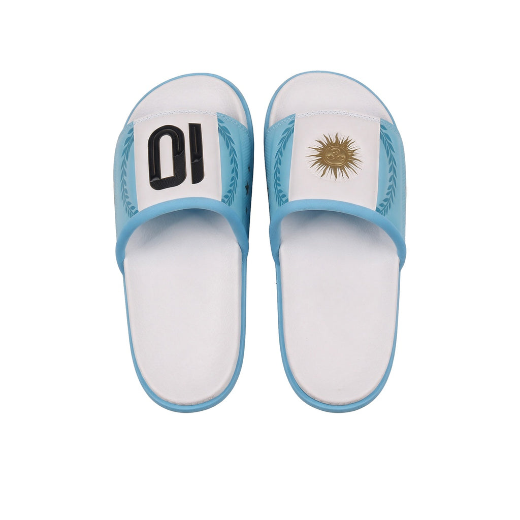 Ojotas De Argentina 10 Oficial Mujer Blanca