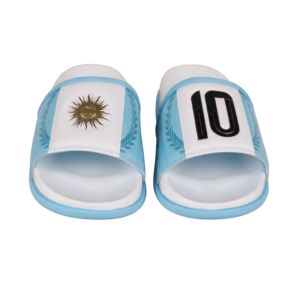 Ojotas De Argentina 10 Oficial Mujer Blanca
