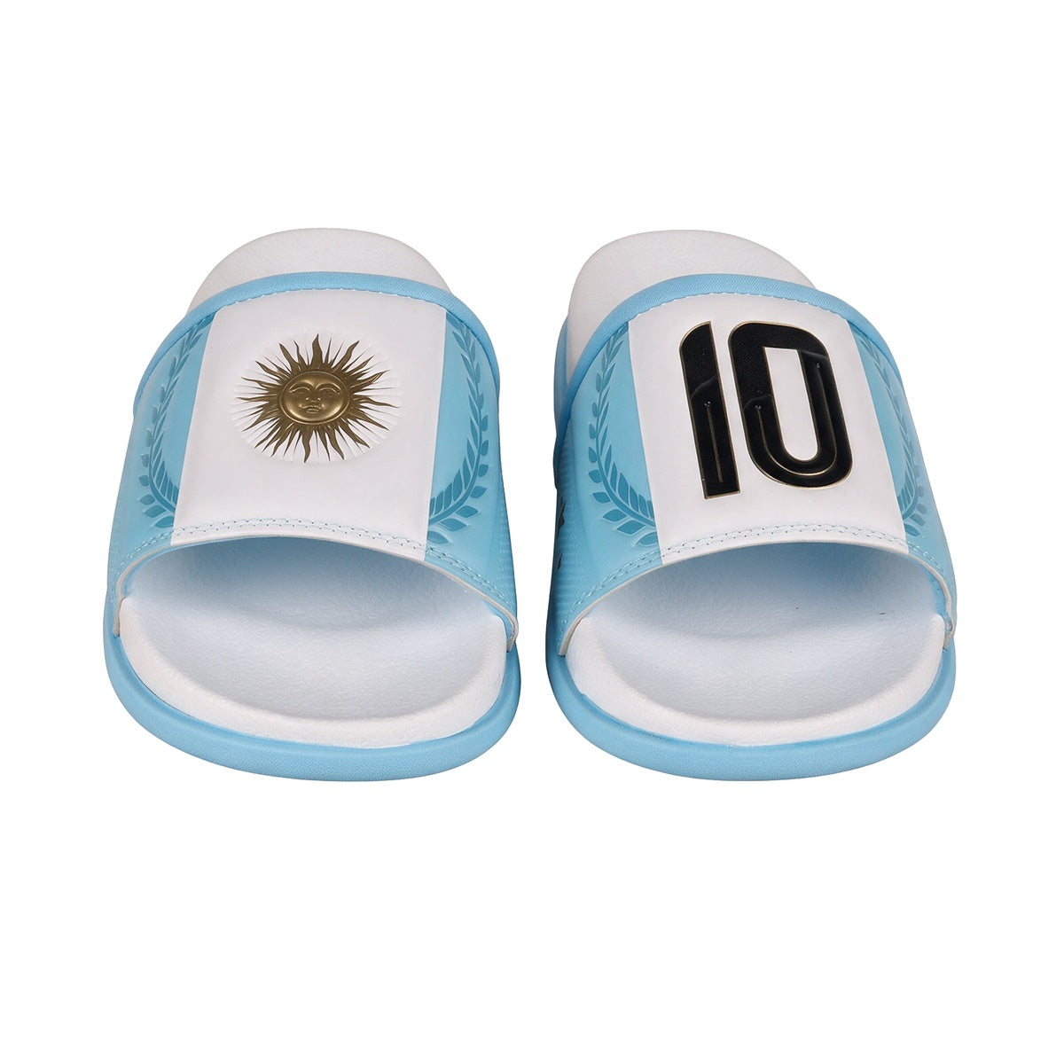 Ojotas De Argentina 10 Oficial Mujer Blanca