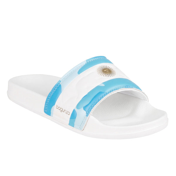 Ojotas De Argentina Bagunza Oficial Mess10 Blanca