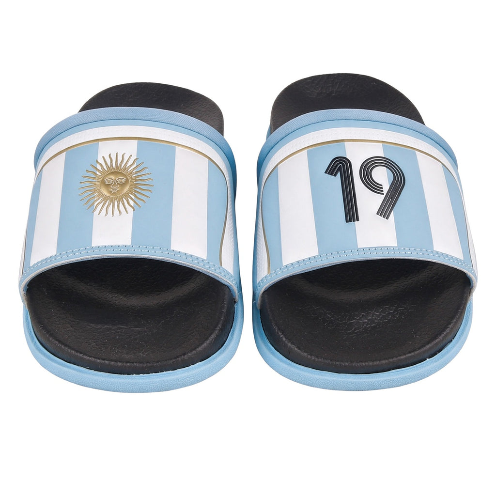 Ojotas De Argentina Bagunza Oficial Mess10 Celeste