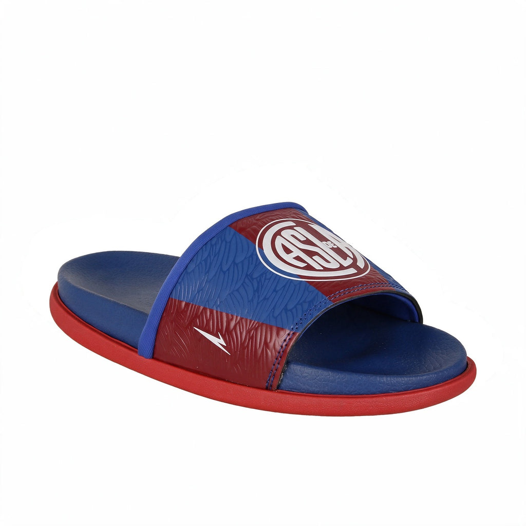 Ojotas De San Lorenzo Bagunza Oficial Mujer Azul