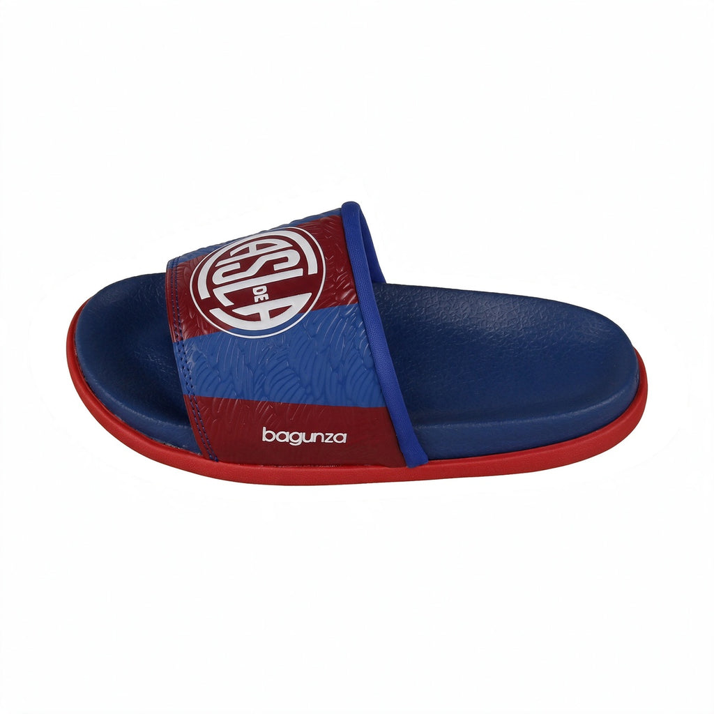 Ojotas De San Lorenzo Bagunza Oficial Mujer Azul