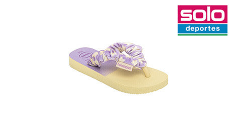 Ojotas Havaianas Fluffy Niña Crudo