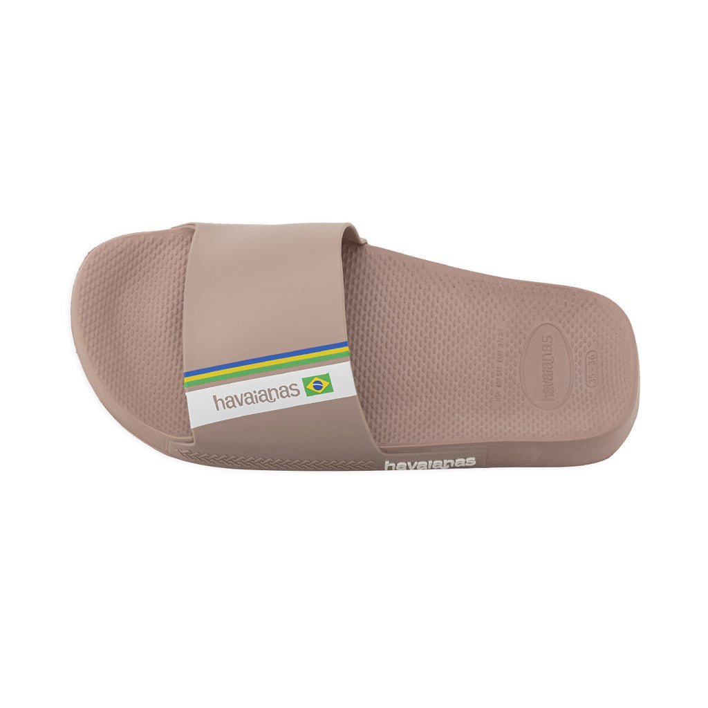 Ojotas Havaianas Slide Classic Brasil Mujer Rosa