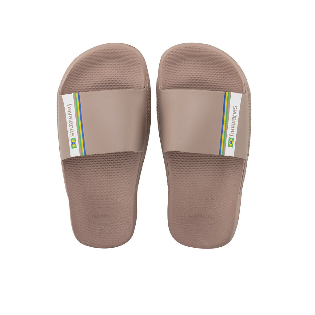 Ojotas Havaianas Slide Classic Brasil Mujer Rosa