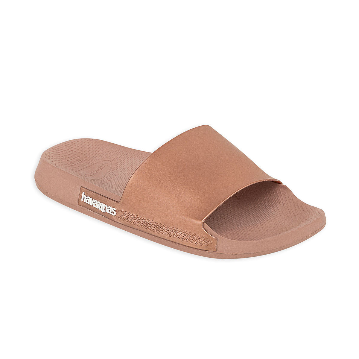 Ojotas Havaianas Slide Classic Metallic Mujer Rosa