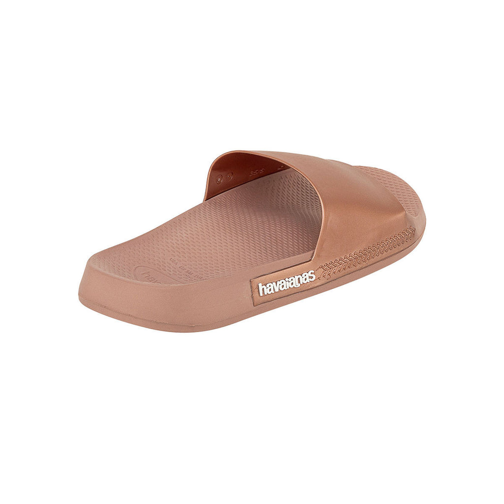 Ojotas Havaianas Slide Classic Metallic Mujer Rosa