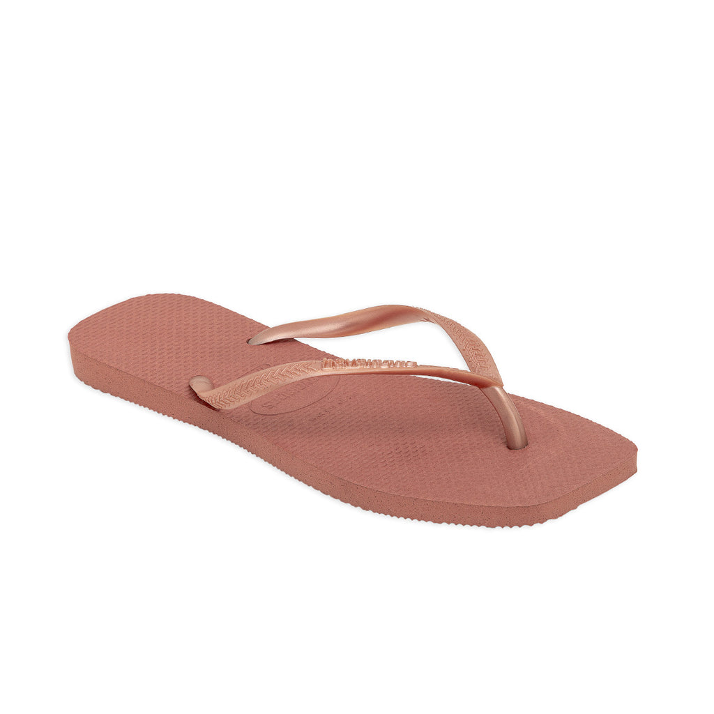 Ojotas Havaianas Slim Square Mujer Coral