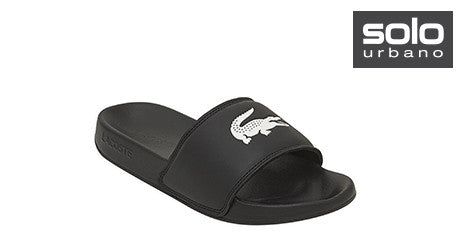 Ojotas Lacoste Serve Negra