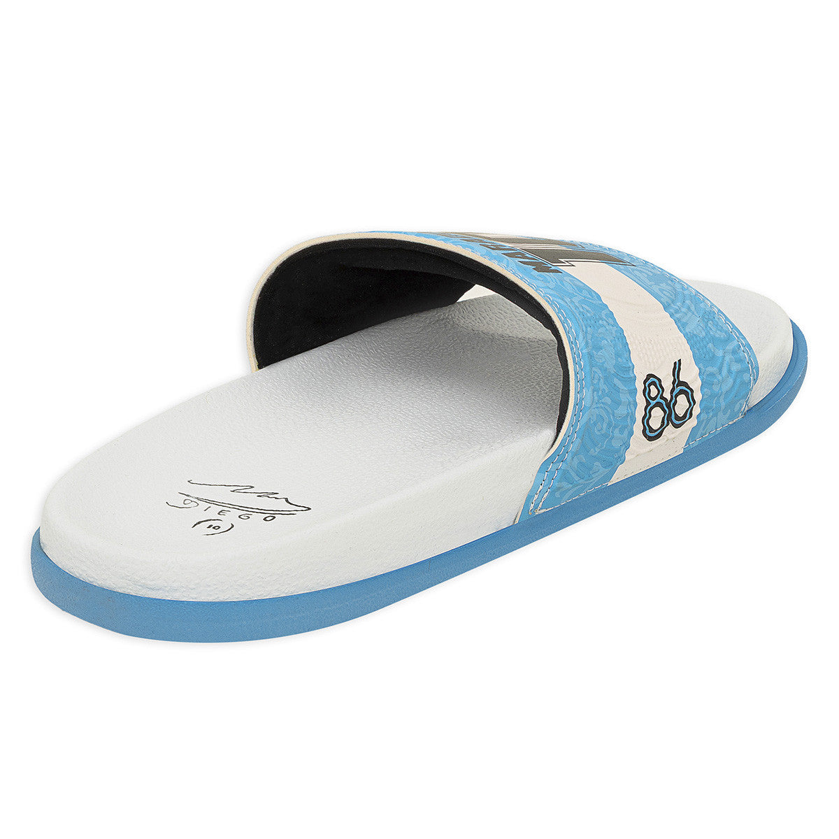 Ojotas Maradona Mexico 86 Unisex Celeste