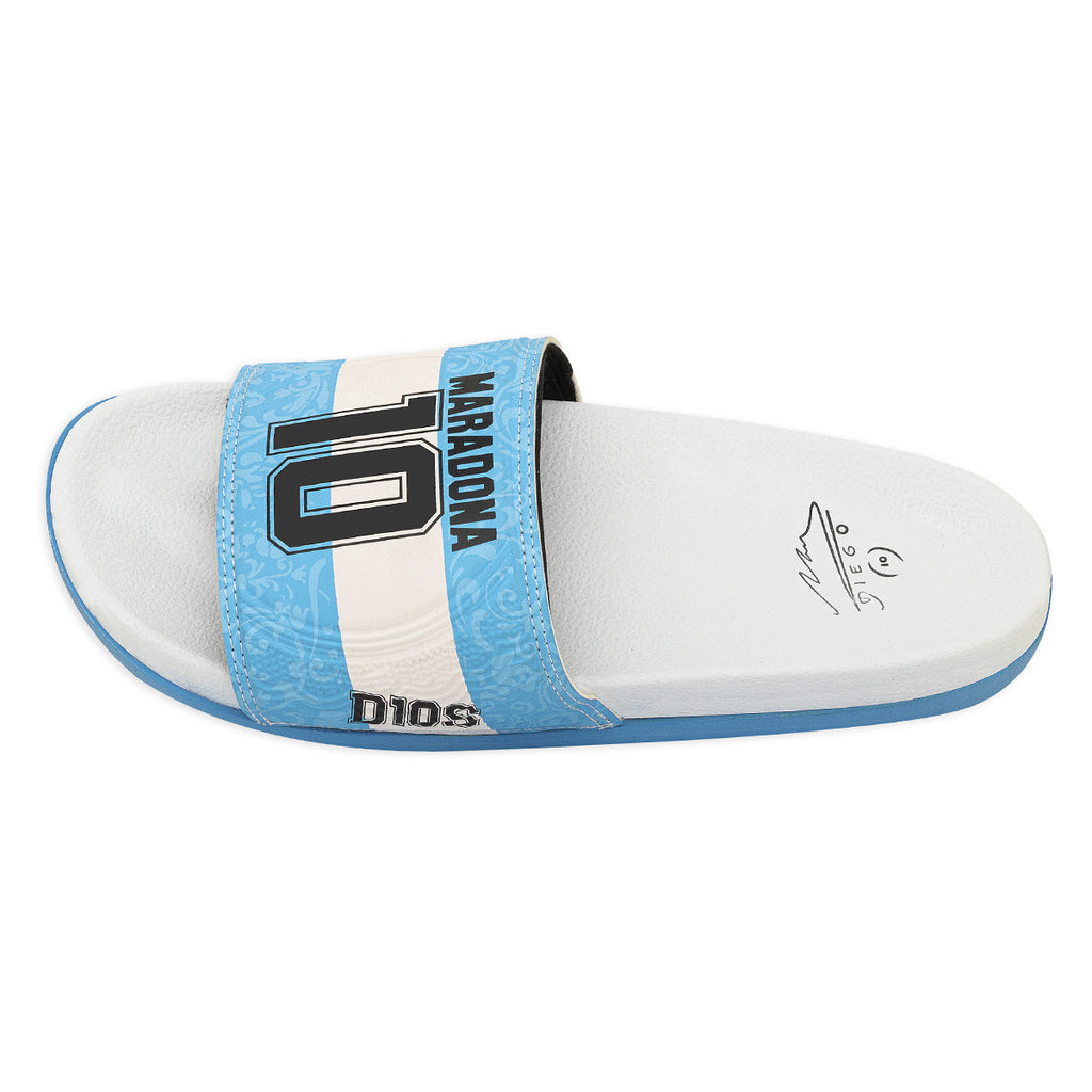 Ojotas Maradona Mexico 86 Unisex Celeste
