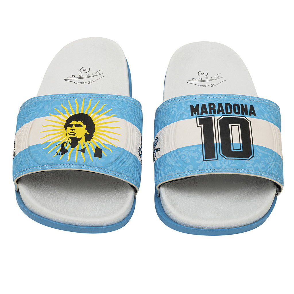 Ojotas Maradona Mexico 86 Unisex Celeste