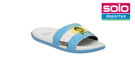 Ojotas Maradona Mexico 86 Unisex Celeste