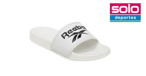 Ojotas Reebok + Unisex Blanca