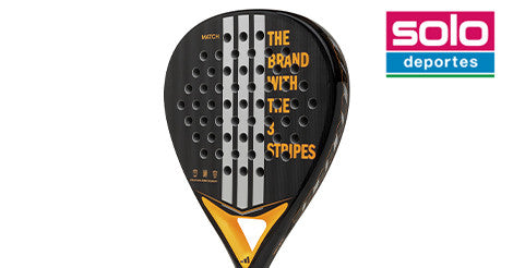 Paleta De Padel Adidas Match Black 3.4 Negra