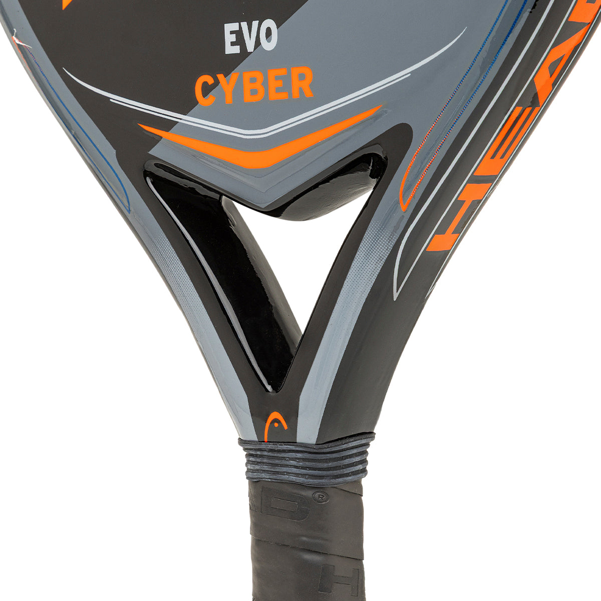 Paleta De Padel Head Evo Cyber Negra