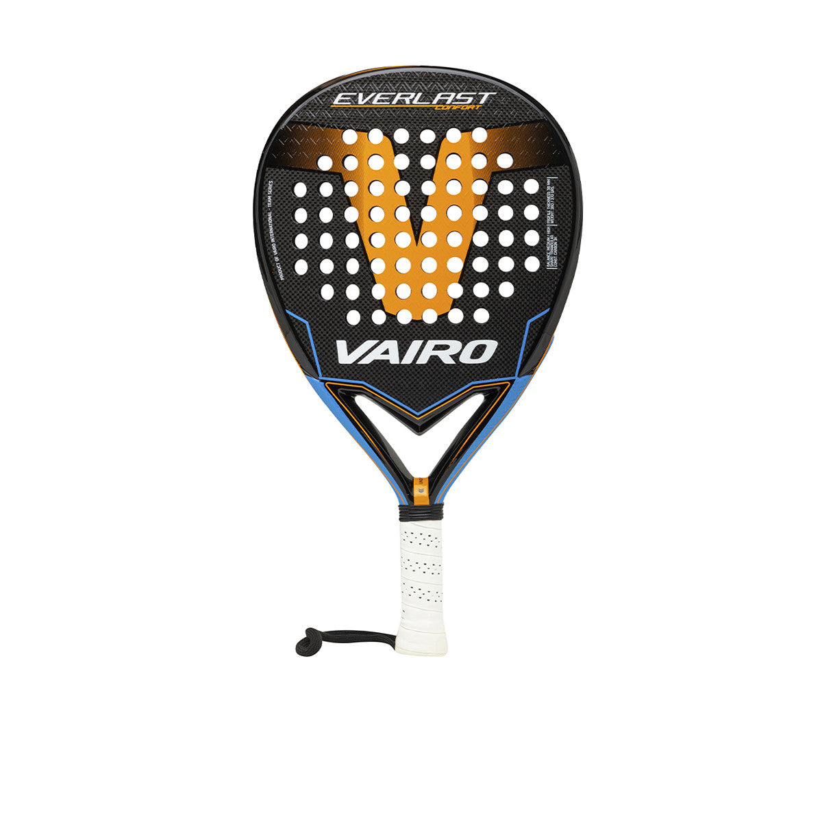 Paleta De Padel Vairo Everlast Confort Negra