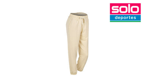 Pantalon Converse Back Can Mujer Crudo