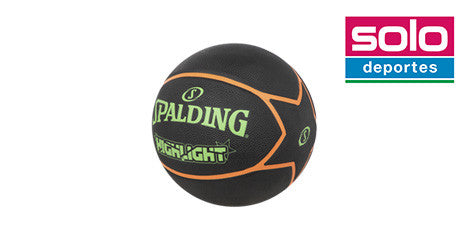Pelota De Basquet Spalding Highlight Numero 7 Negra