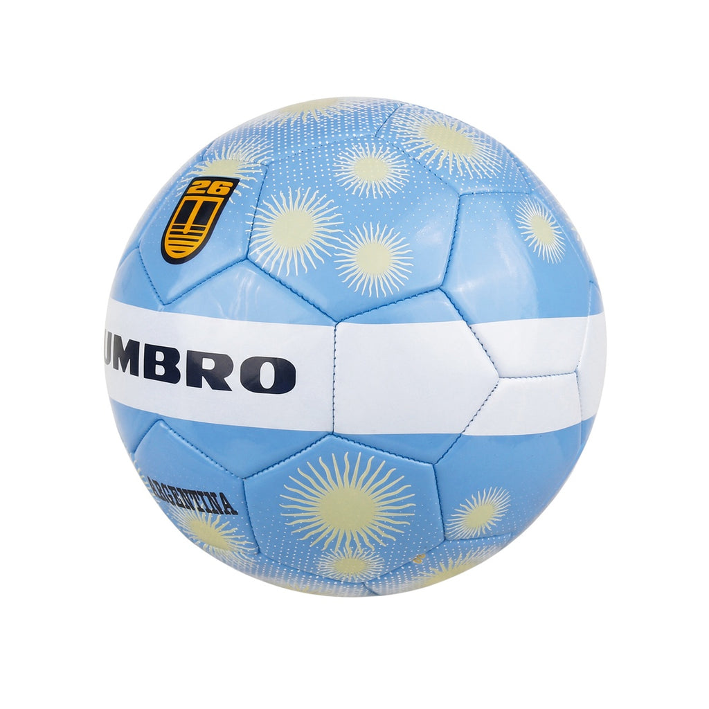 Pelota De futbol Umbro Argentina 26 Numero 5 Celeste