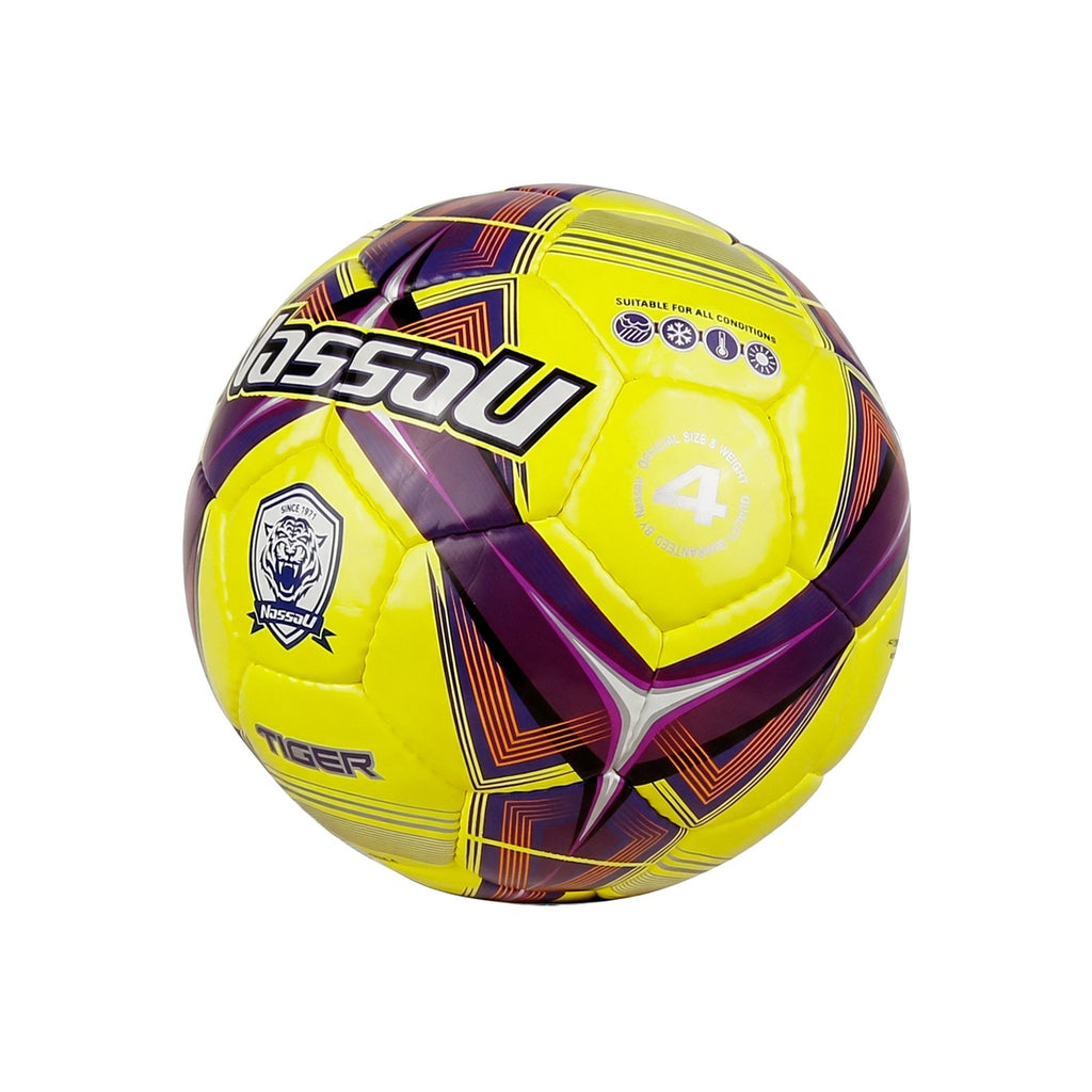 Pelota De Futsal Nassau Tiger Numero 4 Amarilla