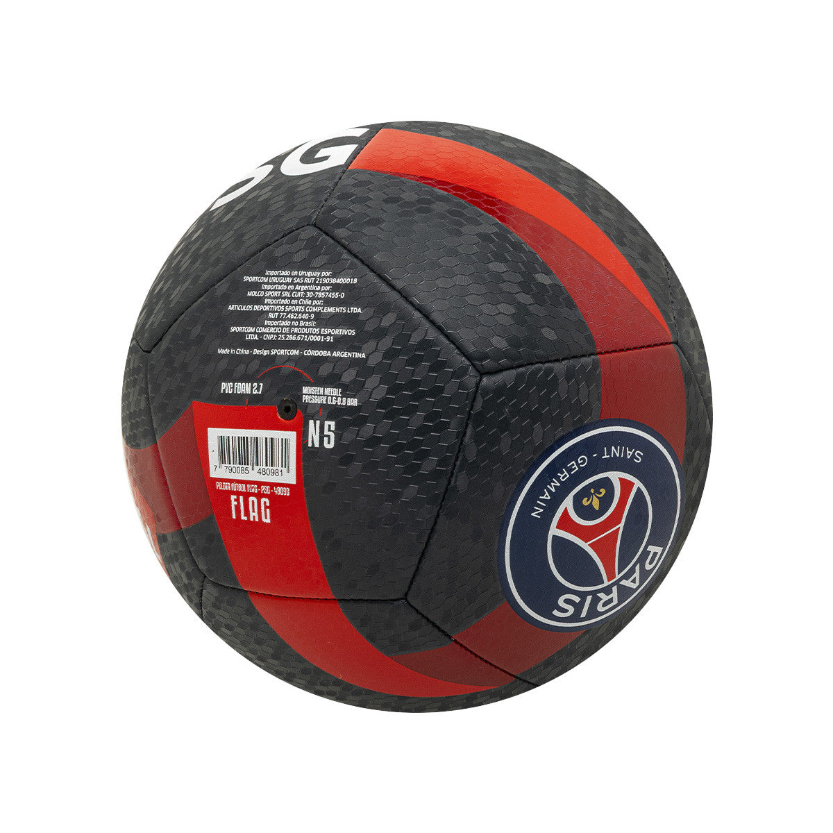 Pelota De Paris Saint Germain DRB Numero 5 Gris