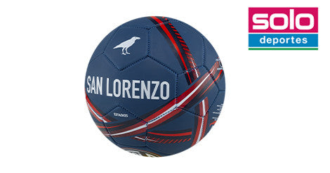 Pelota De San Lorenzo Dribbling Numero 5 Azul