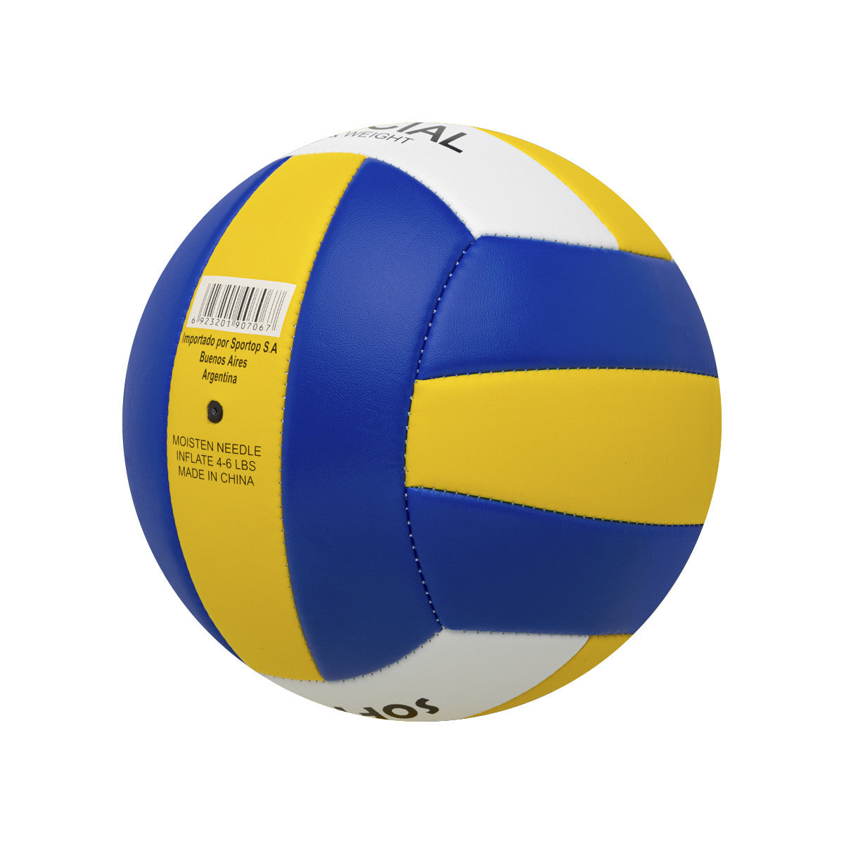 Pelota De Voley Goalty Soft Play Azul