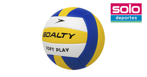 Pelota De Voley Goalty Soft Play Azul