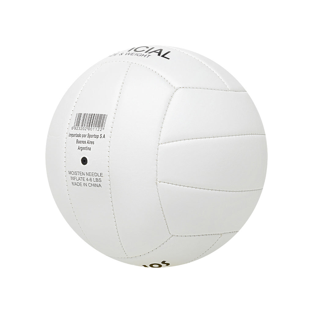 Pelota De Voley Goalty Soft Play Blanca