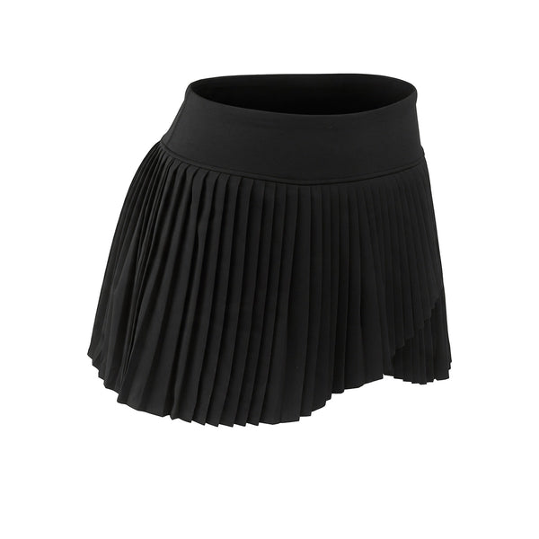 Pollera Con Calza De Entrenamiento Prizada Mujer Negra