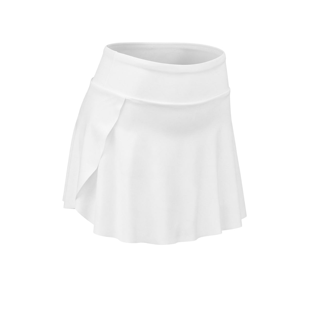 Pollera Con Calza De Yoga Mujer Blanca