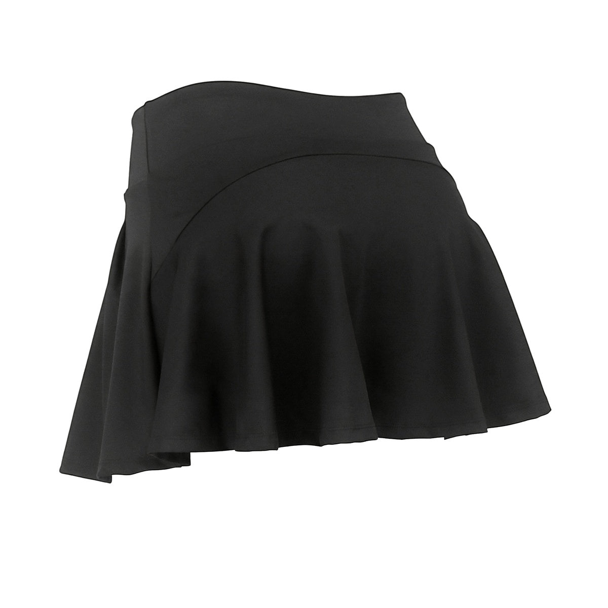 Pollera Con Calza De Yoga Mujer Negra