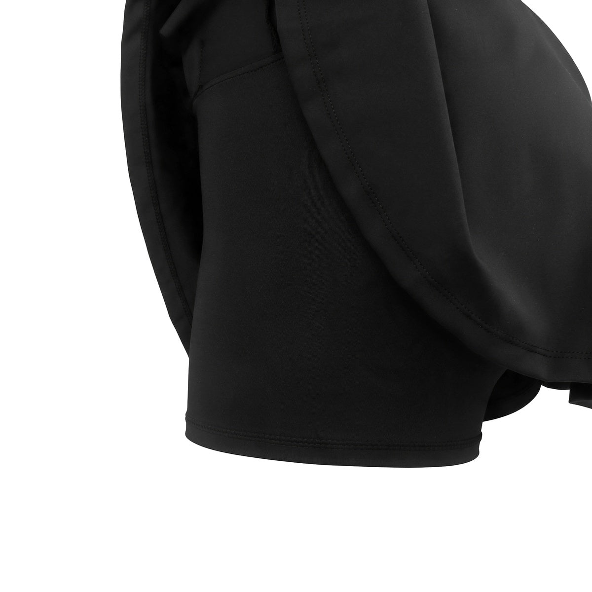Pollera Con Calza De Yoga Mujer Negra