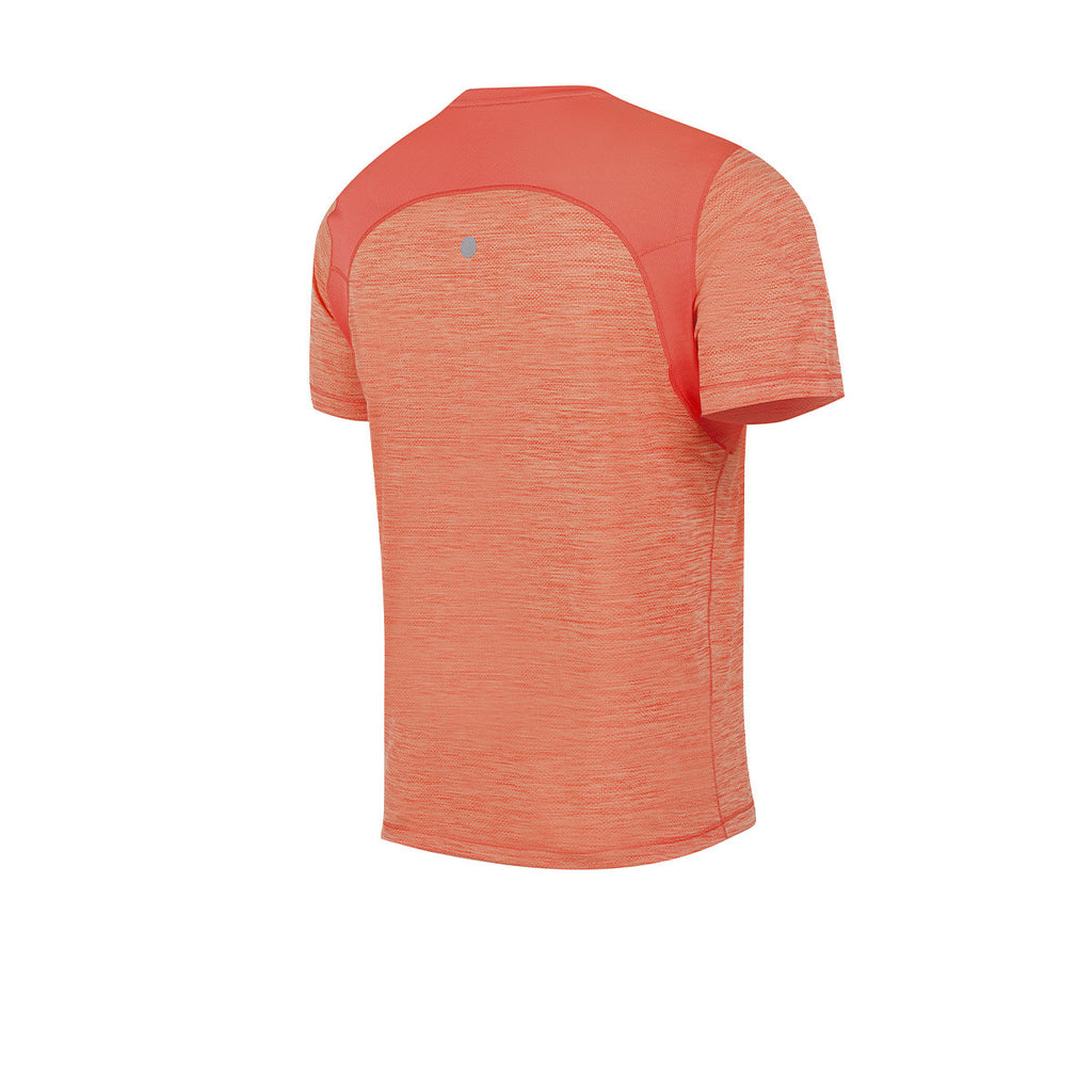 Remera Asics De Running Road SS Top Salmon