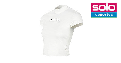 Remera Converse Logo Draft Mujer Crudo