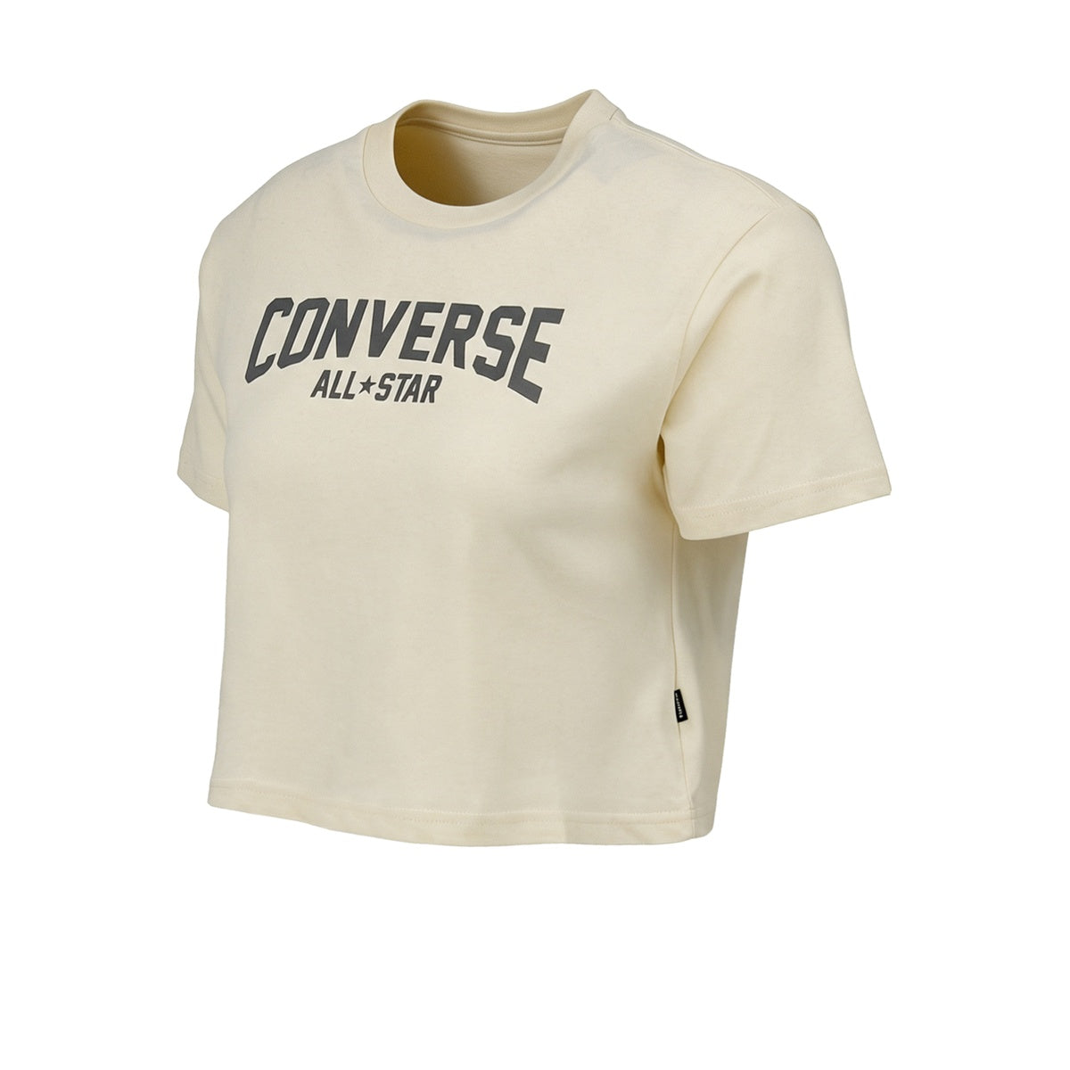 Remera Corta Converse Retro All Star Mujer Crudo