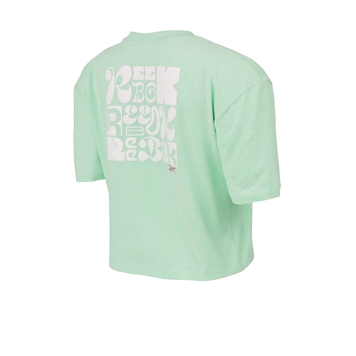 Remera Corta Reebok Dynamic Puff Mujer Verde