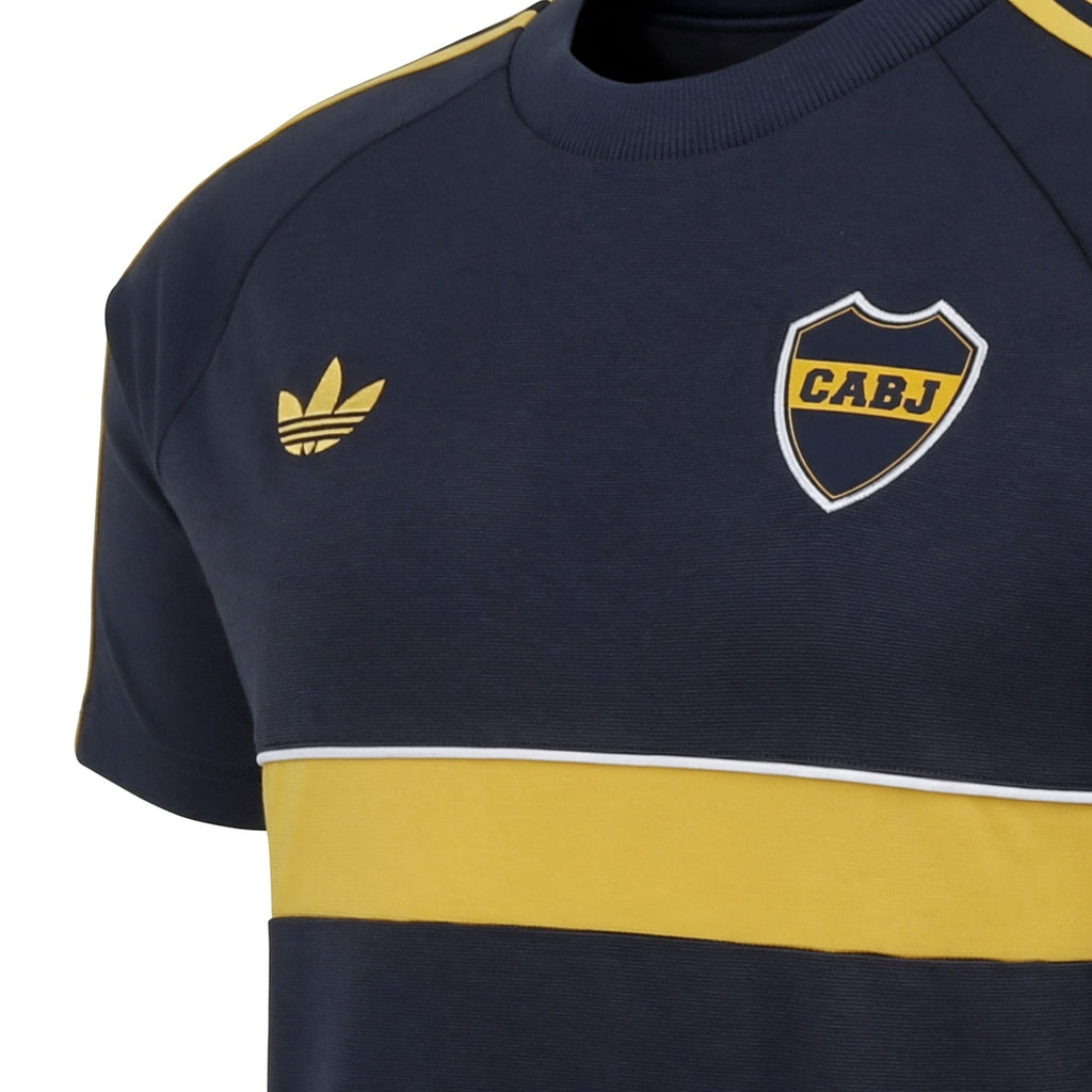 Remera De Boca Adidas Azul